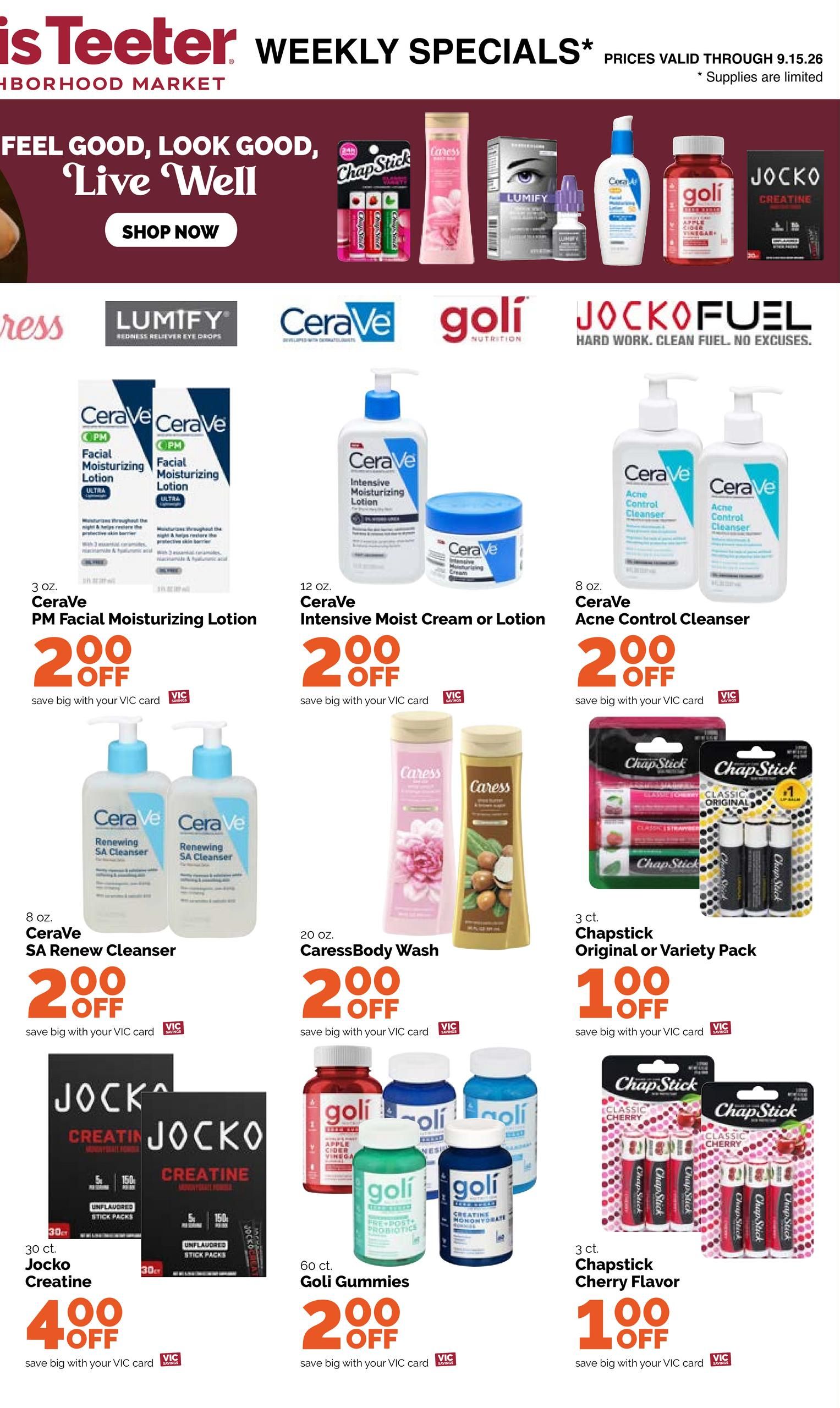 Harris Teeter Weekly Ad September 9 - 15, 2026 page 8