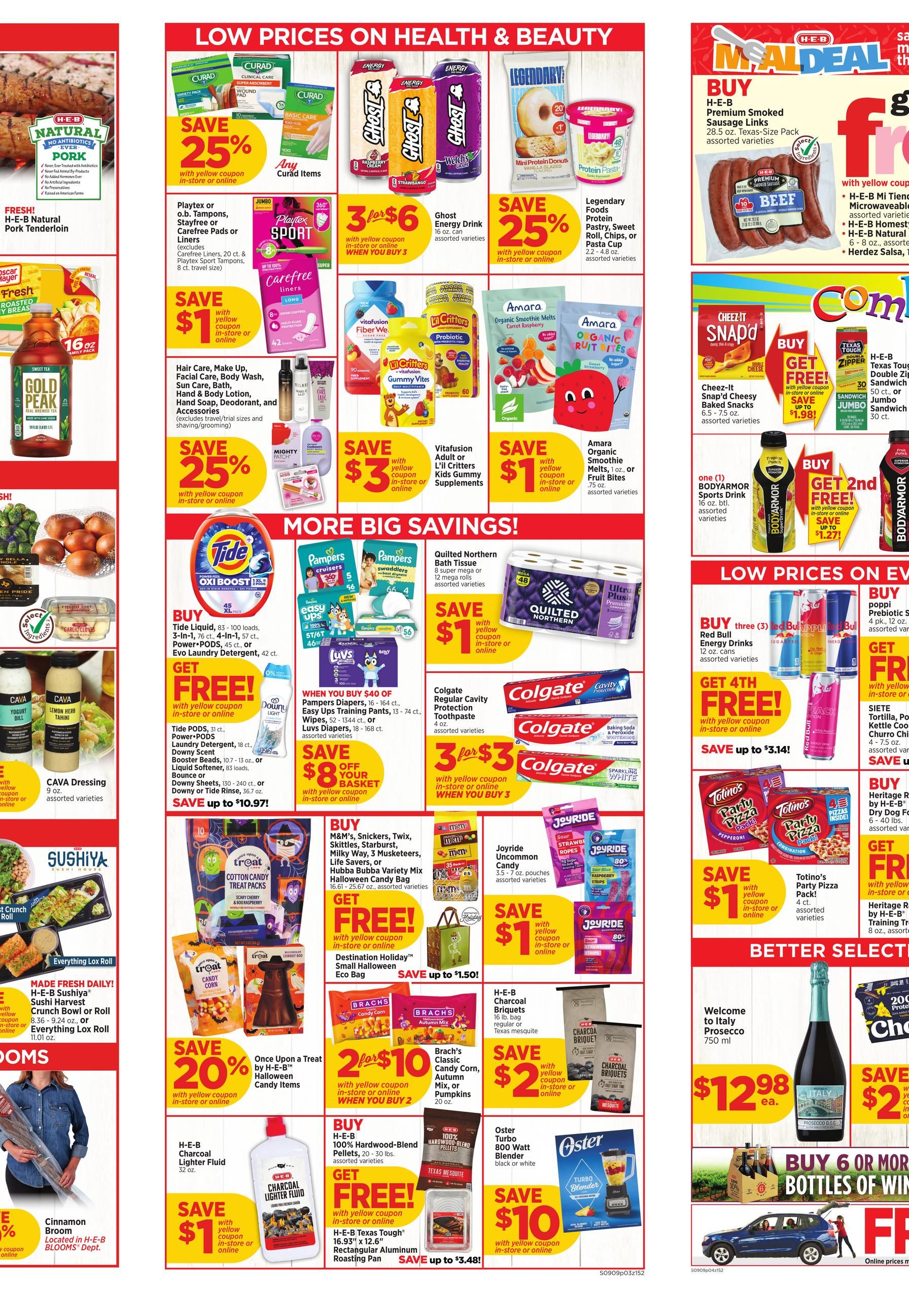 H-E-B Weekly Ad September 9 - 15, 2026 page 2