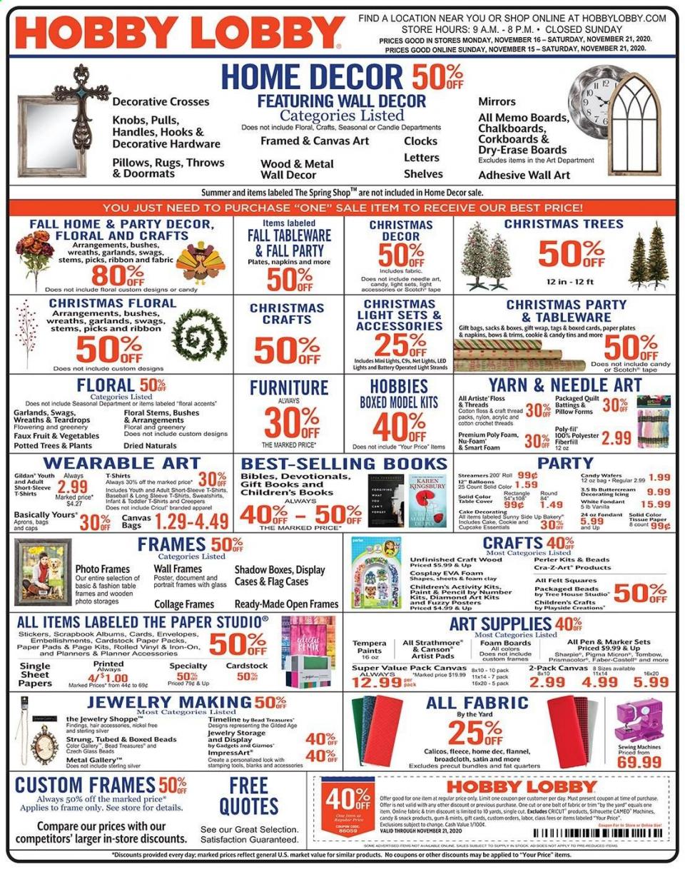 Hobby Lobby Ad
