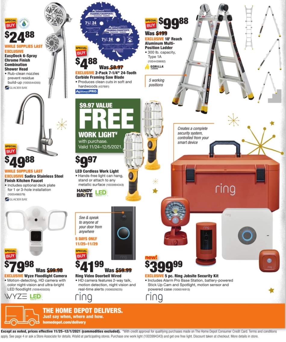 Home Depot Ad