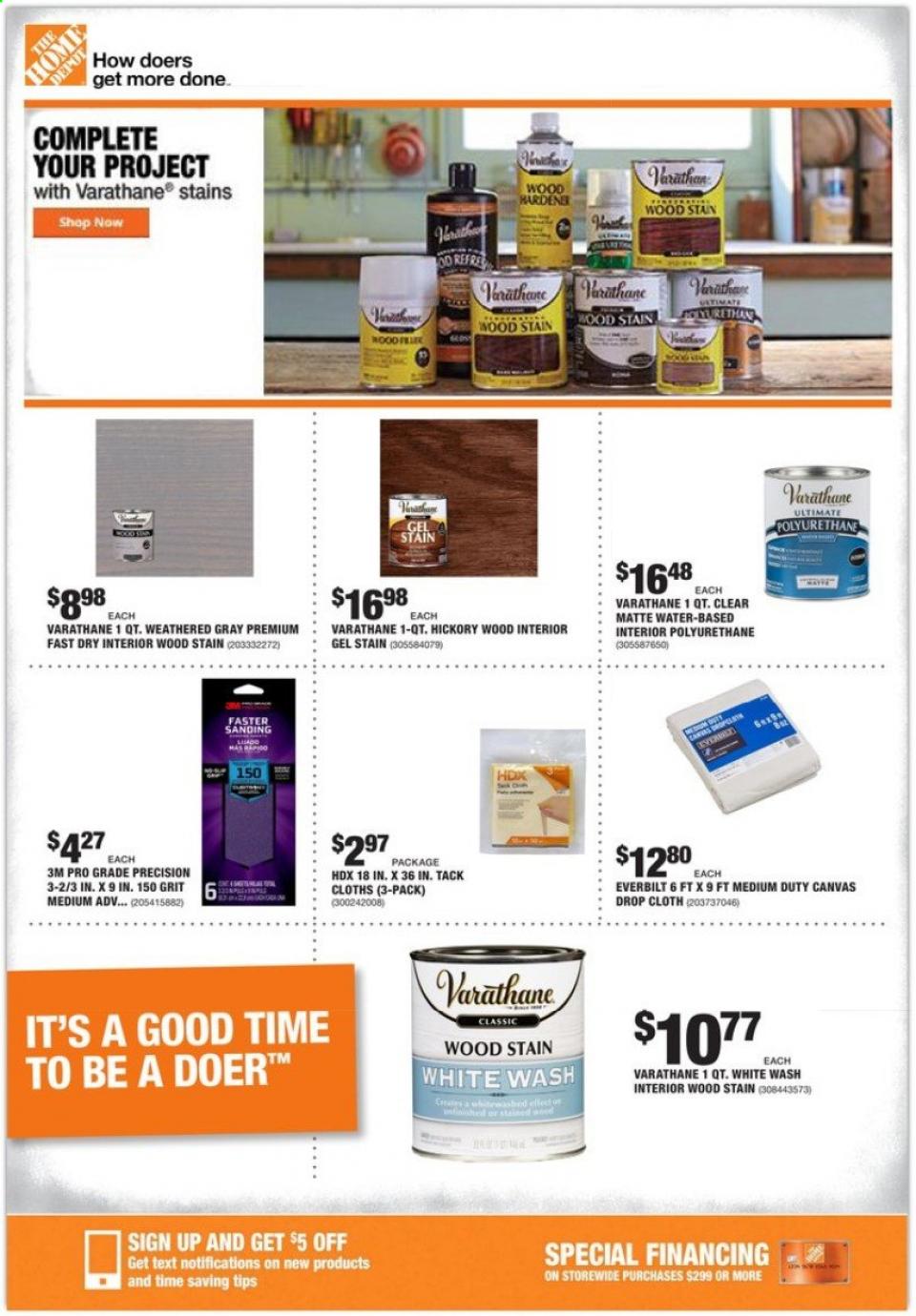Home Depot Ad