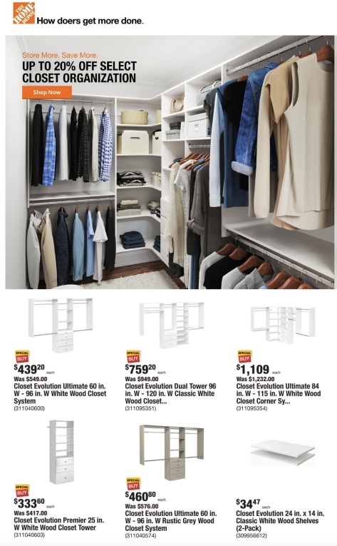 Home Depot Ad
