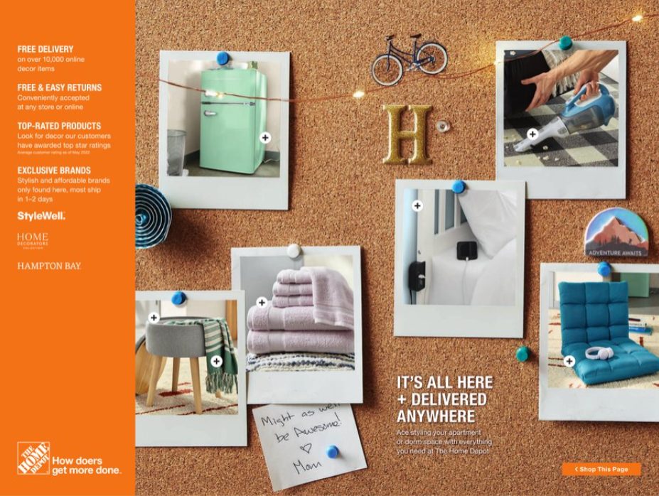 Home Depot Ad