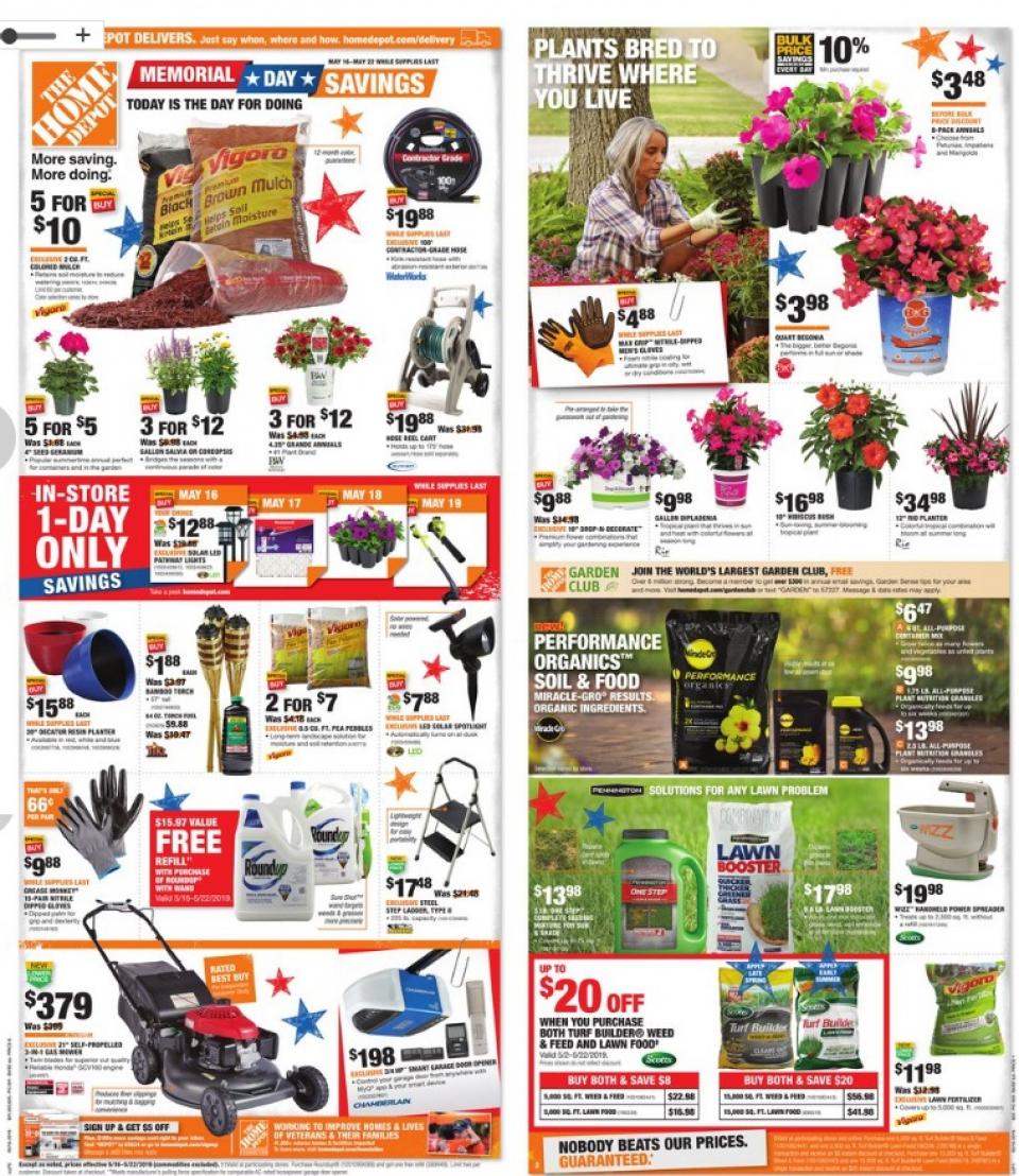 Home Depot Ad