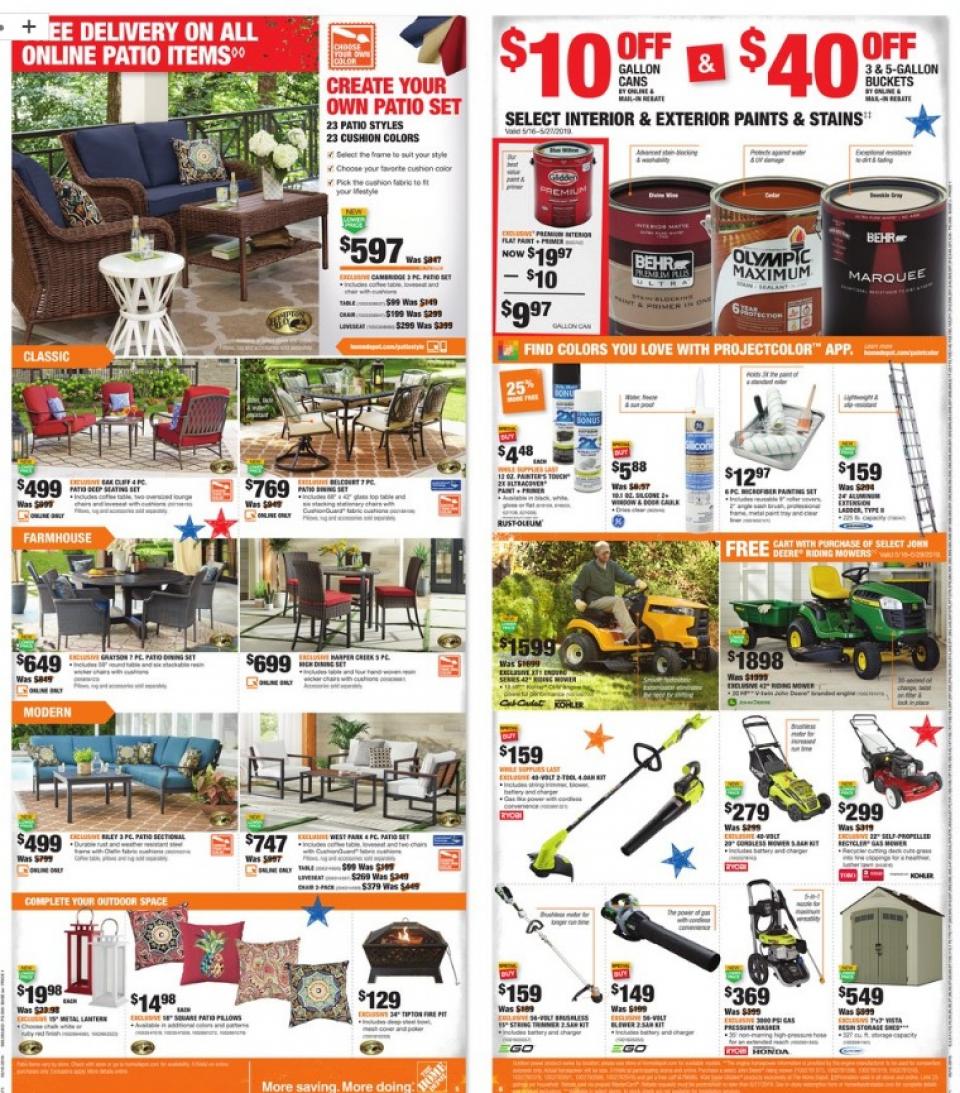 Home Depot Ad May 16 - 22, 2019 page 3