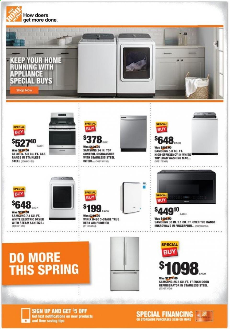 Home Depot Ad
