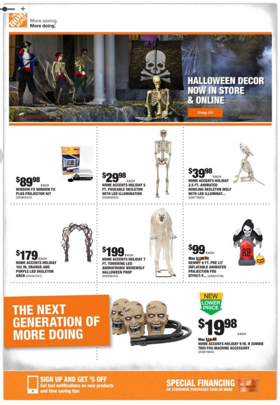 Home Depot Ad