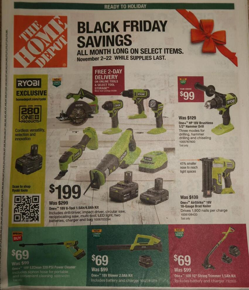 Home Depot Ad