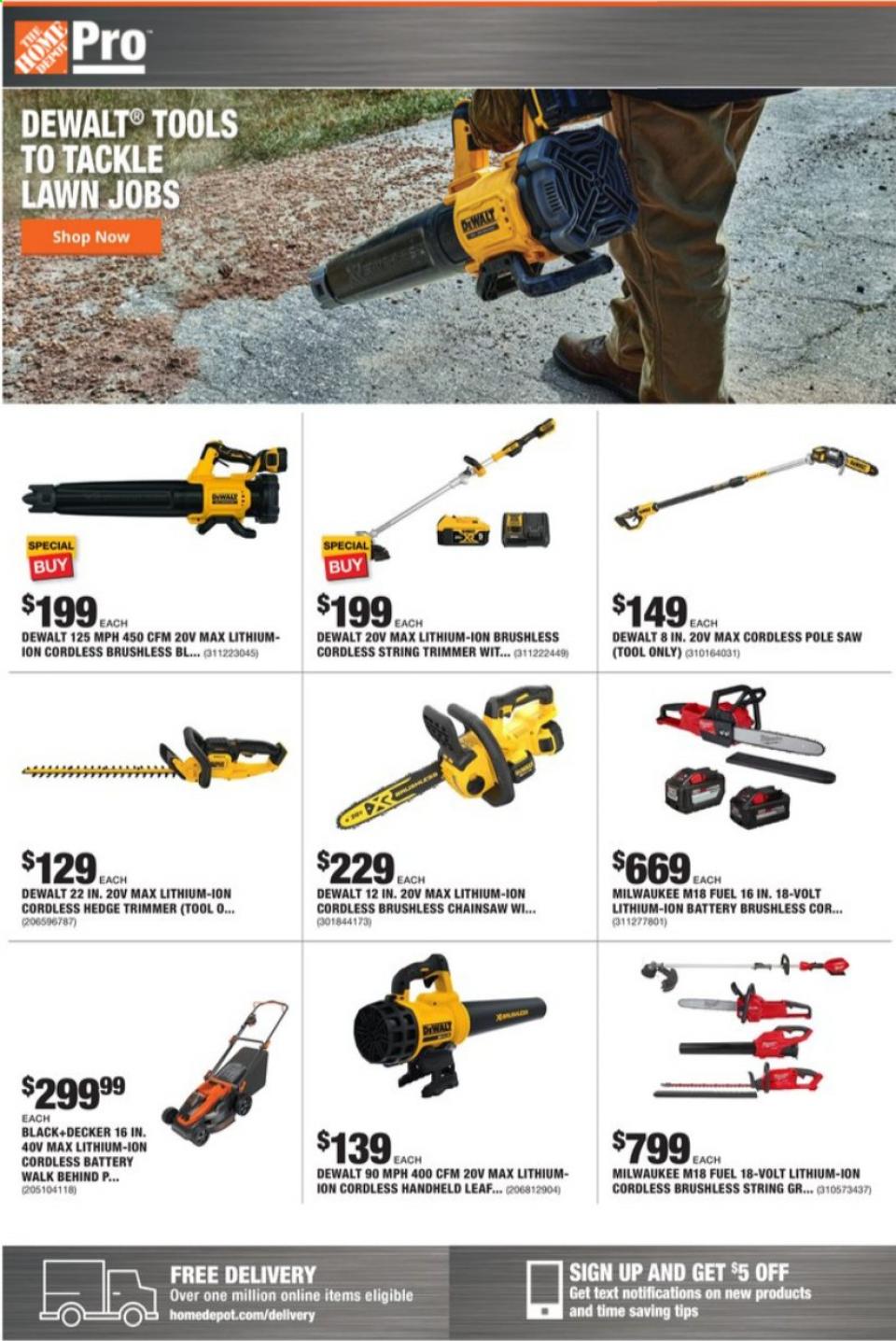 Home Depot Ad