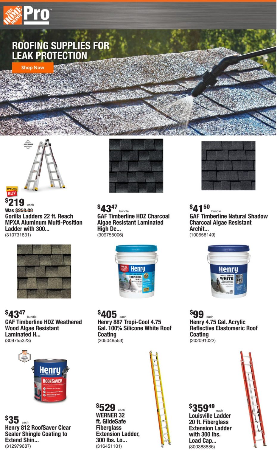 Home Depot Ad