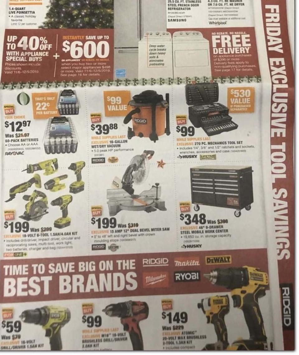 Home Depot Ad