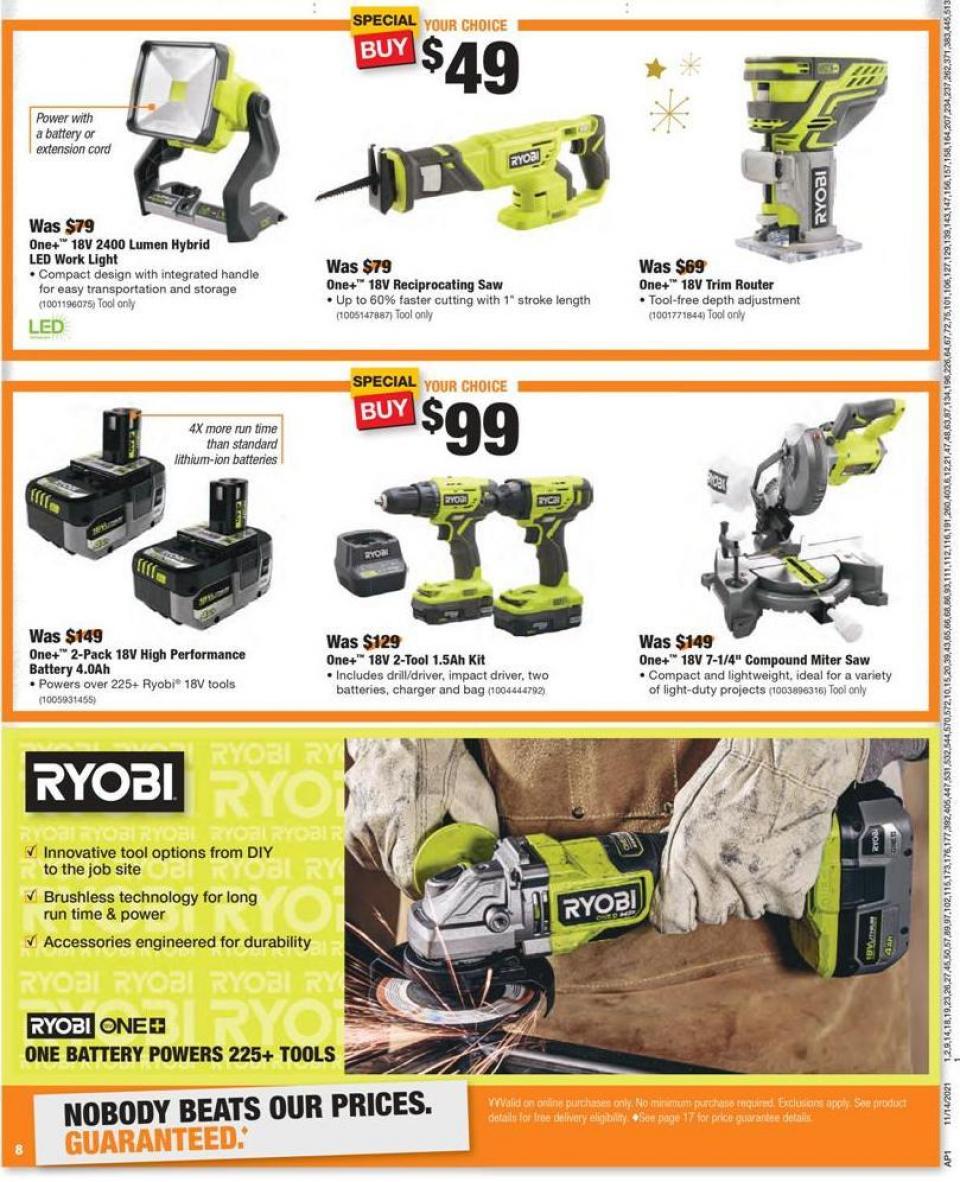 Home Depot Ad page 16
