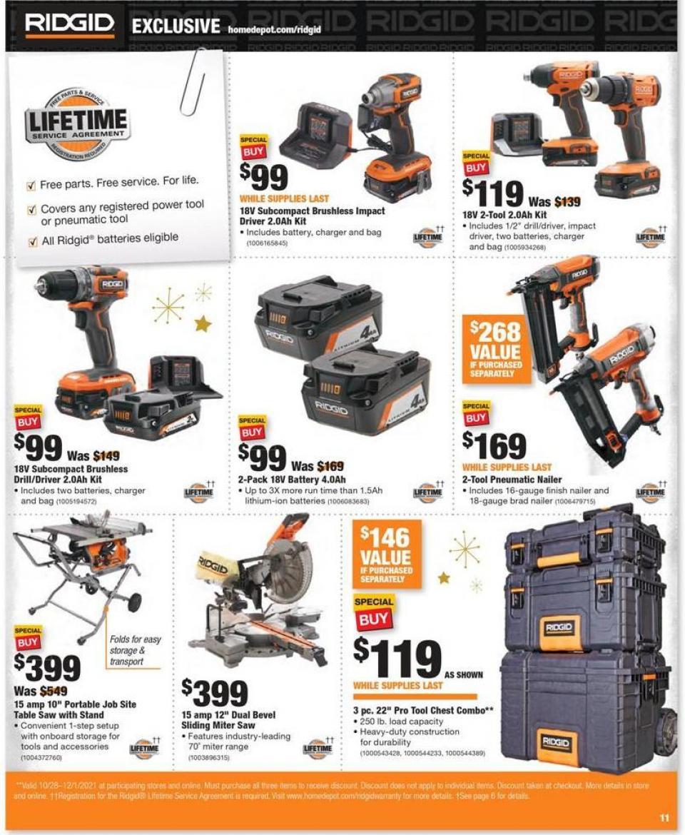 Home Depot Ad page 22