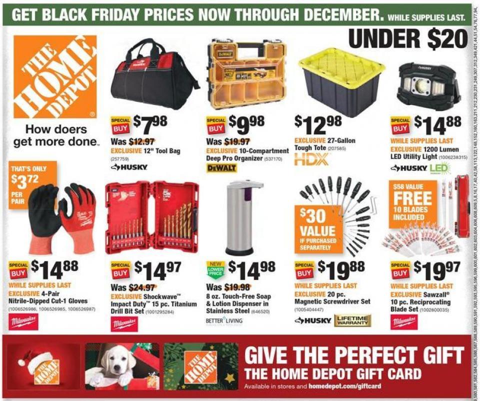 Home Depot Ad page 35