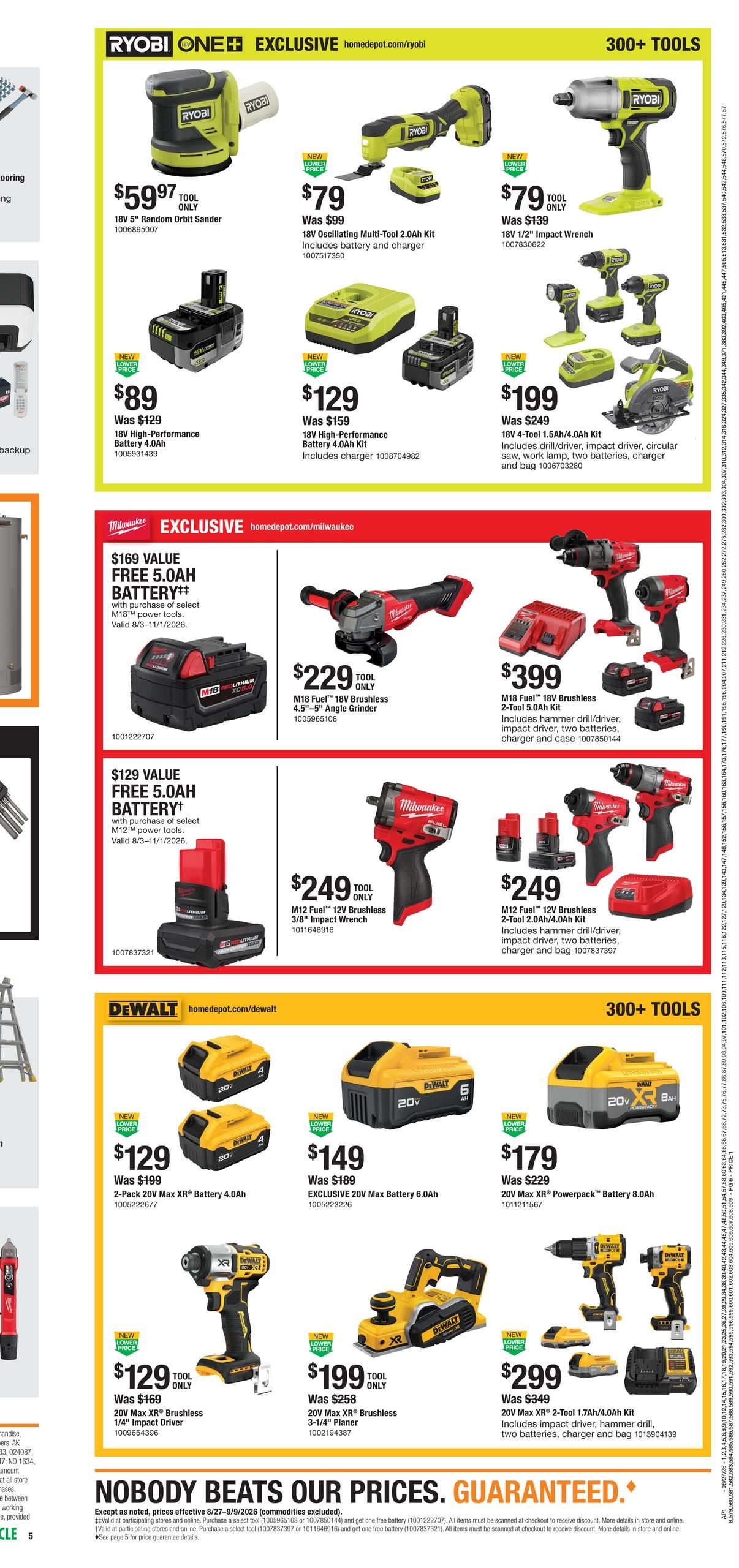 Home Depot Labor Day Savings August 27 - September 9, 2026 page 4