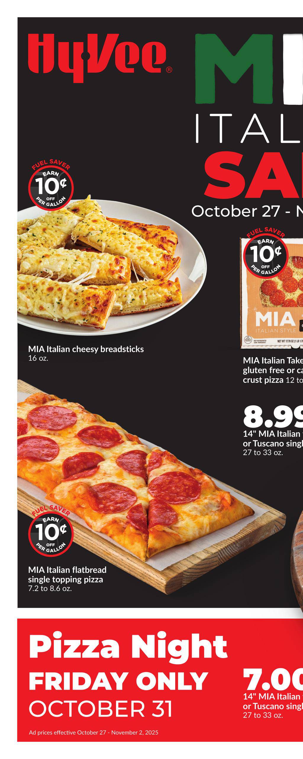 Vee Ad Hy-vee Ad Special Sales October 27 - November 2, 2025 | WeeklyAds2