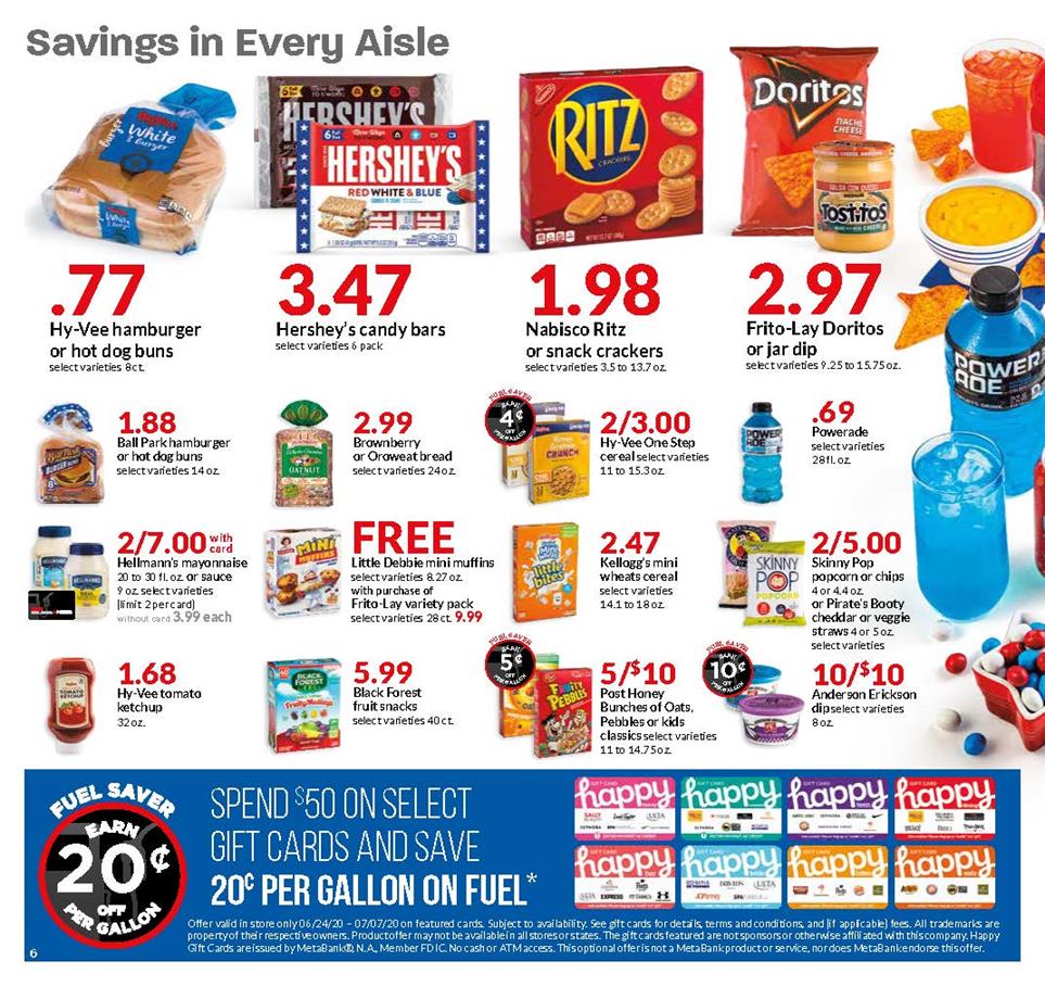 Hy-vee Ad page 6