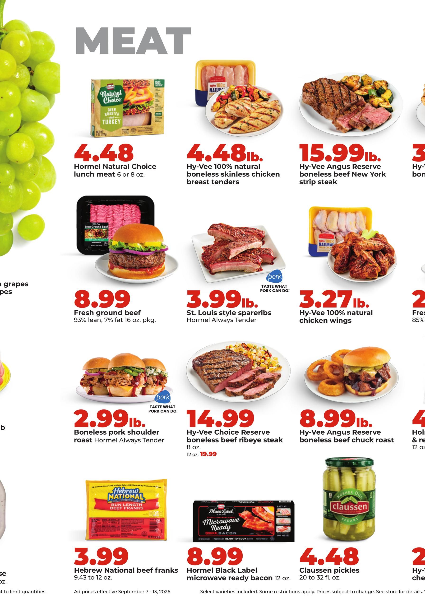 Hy-Vee Weekly Ad September 7 - 13, 2026 page 13