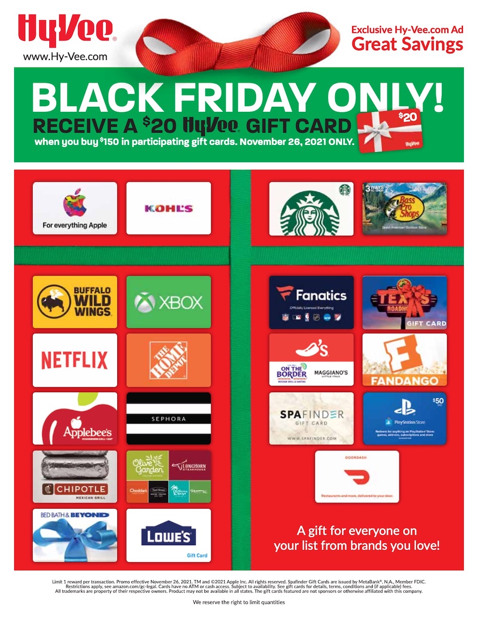 Hy-vee Ad