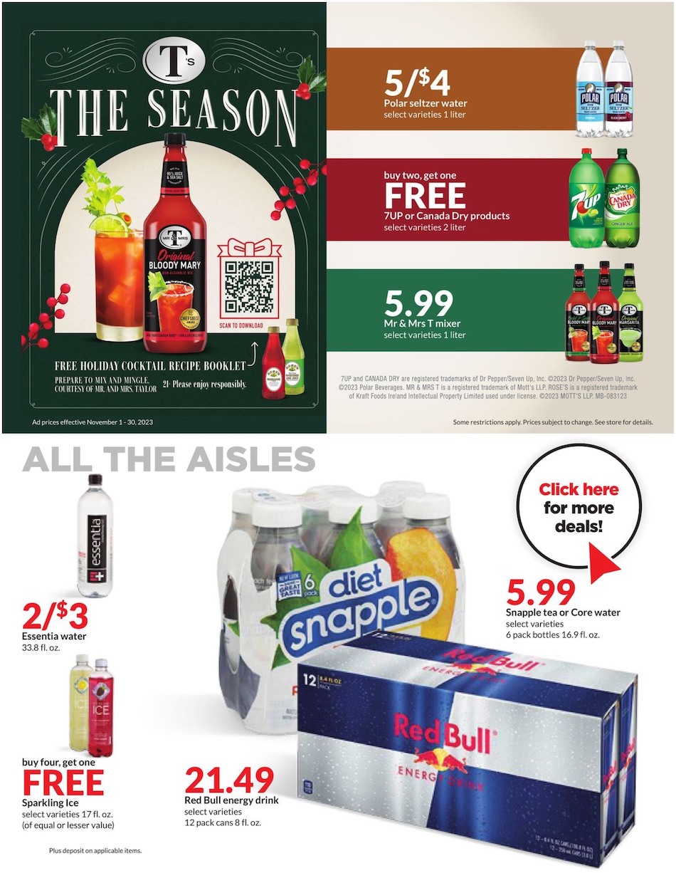 Hy-Vee Holiday Ad November 2023 page 10