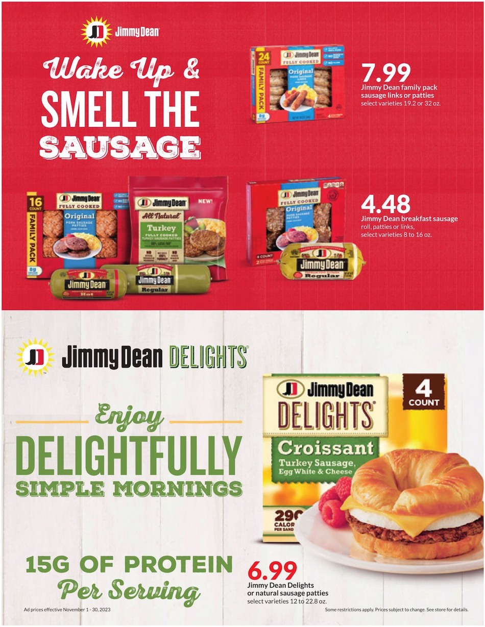 Hy-Vee Holiday Ad November 2023 page 11