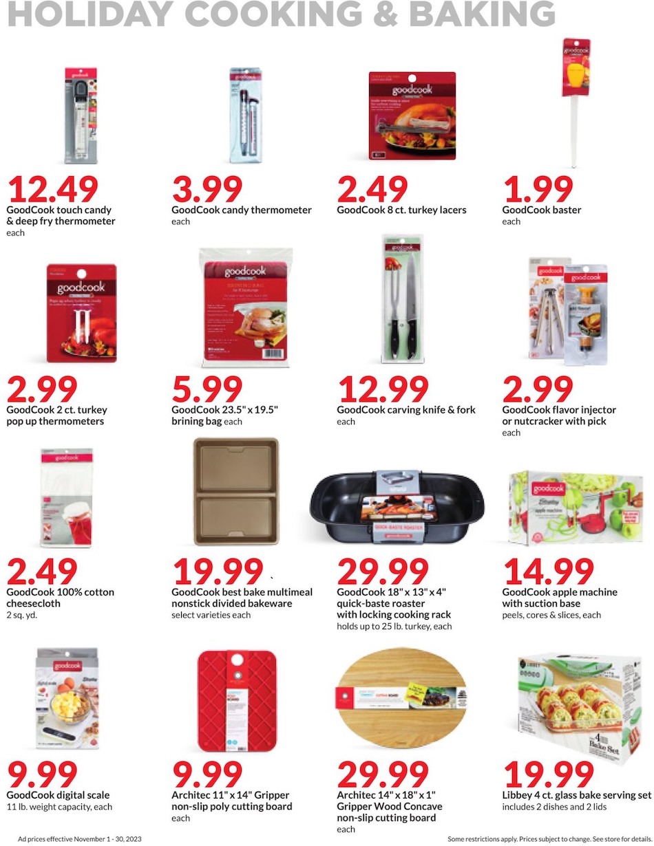 Hy-Vee Holiday Ad November 2023 page 2