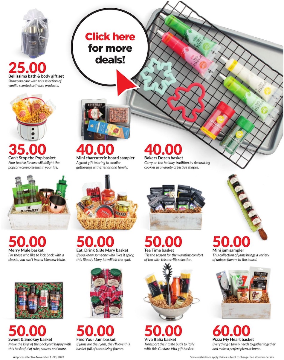 Hy-Vee Holiday Ad November 2023 page 6