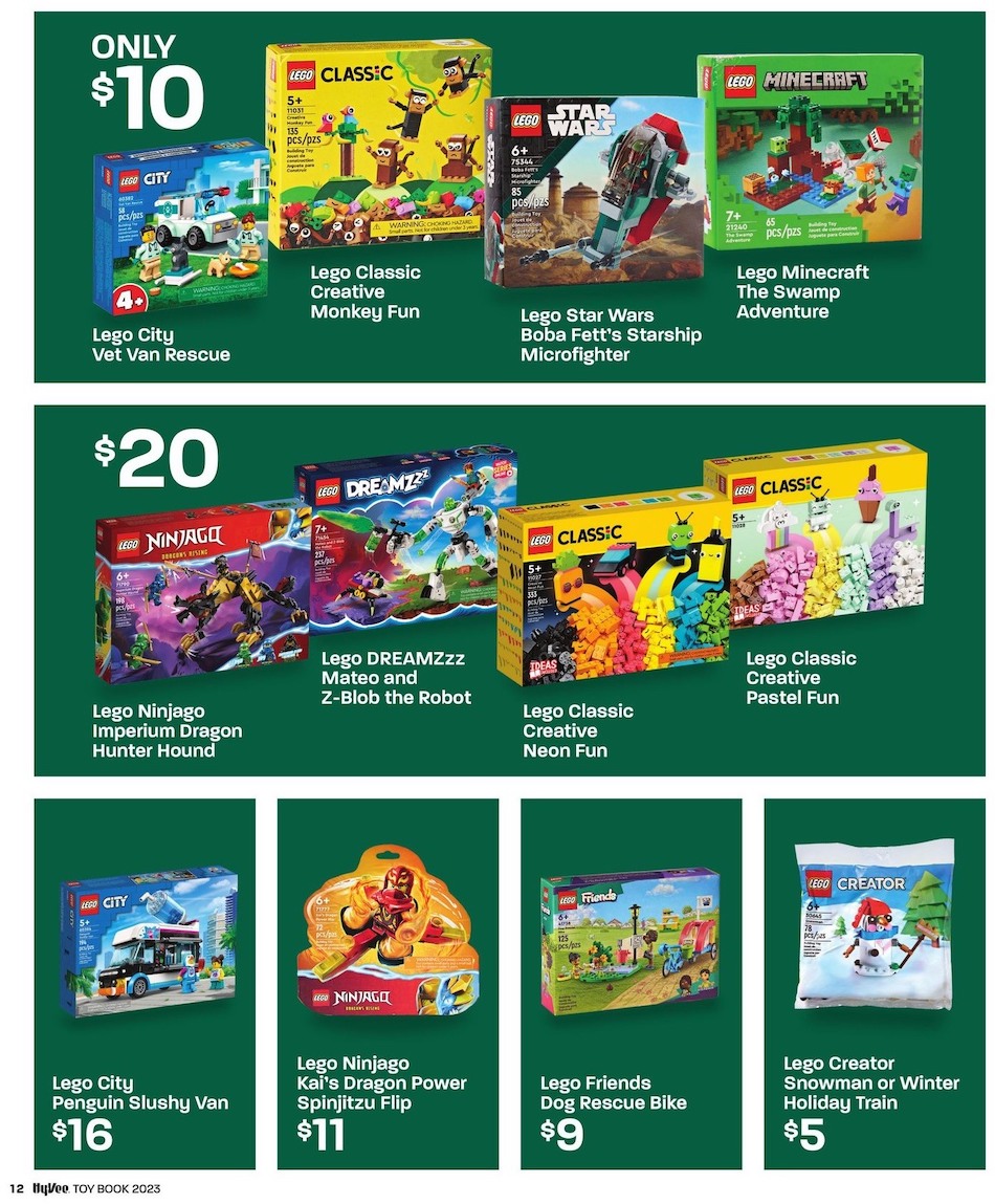 Hy-Vee Toy Book 2023 page 14