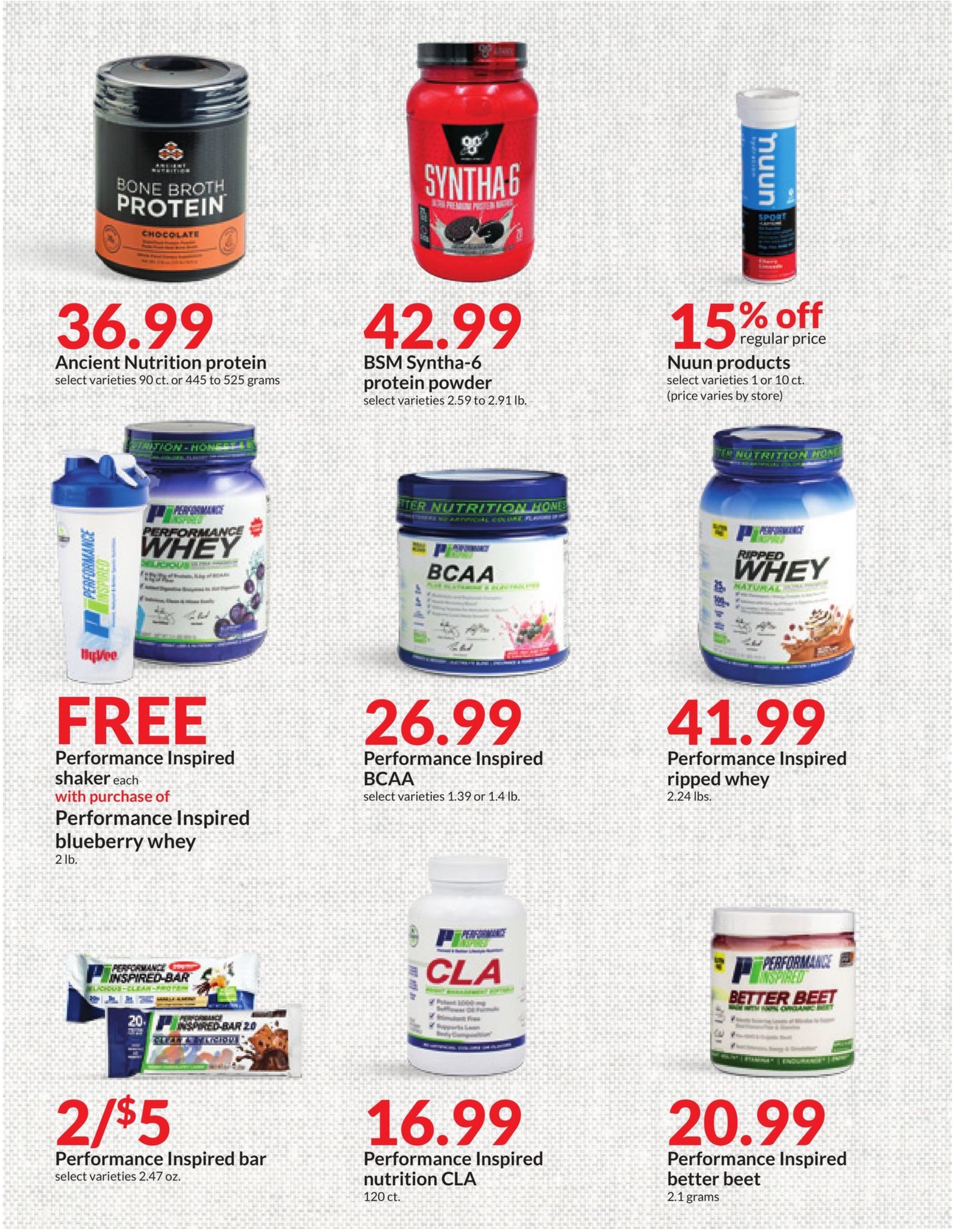 Hy-vee Ad page 43