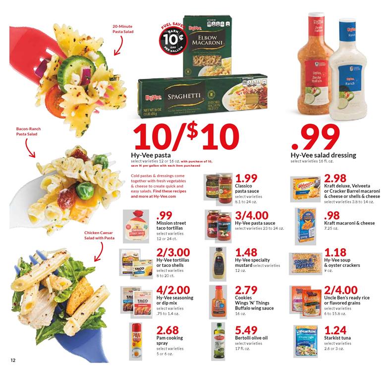 Hy-vee Ad page 12