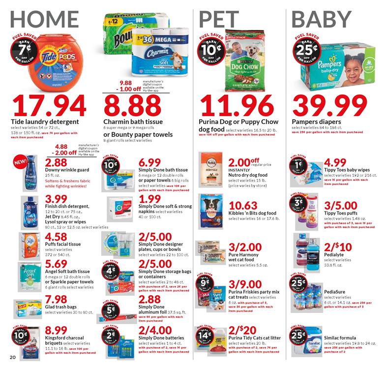 Hy-vee Ad page 20