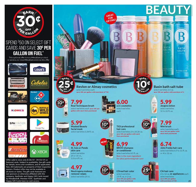 Hy-vee Ad page 21