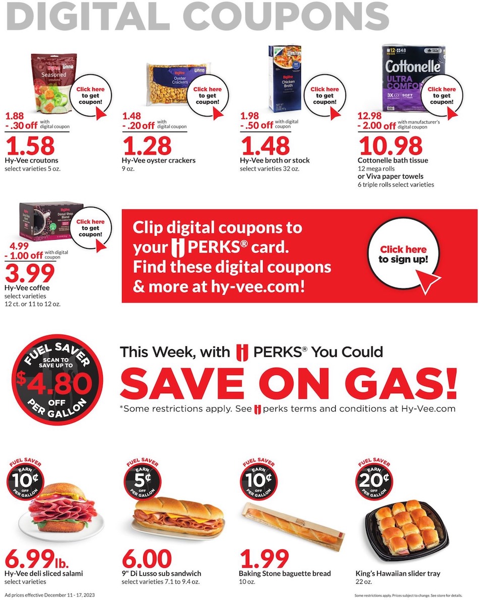 Hy-Vee Weekly Ad Dec 11 - 17, 2023 page 11