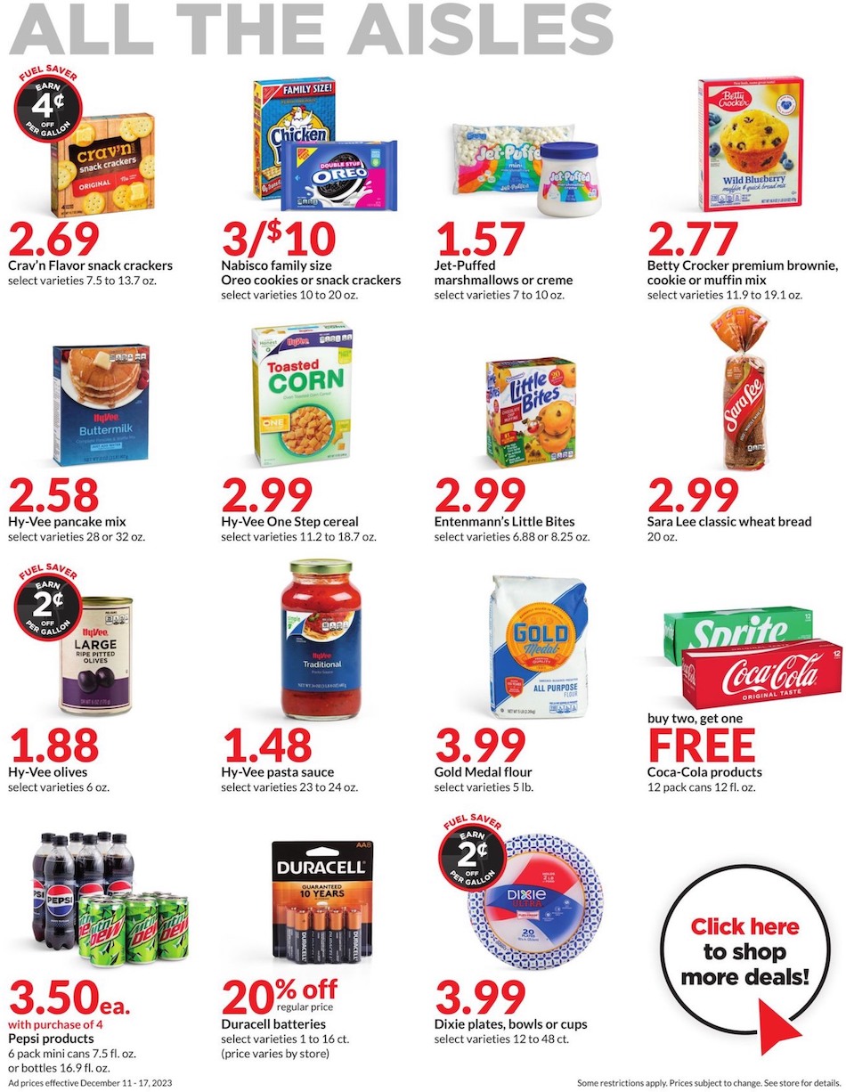Hy-Vee Weekly Ad Dec 11 - 17, 2023 page 6