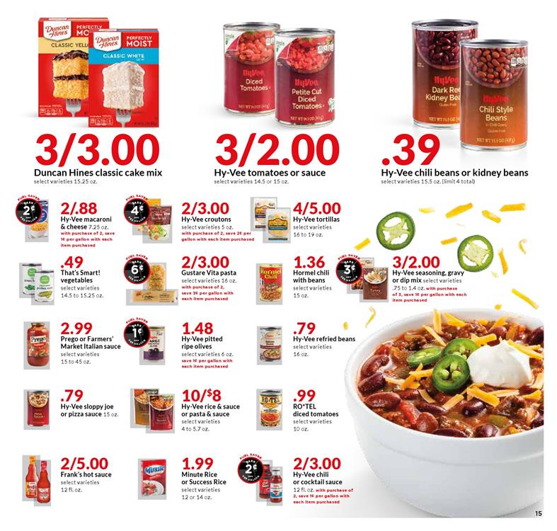 Hy-vee Ad page 15