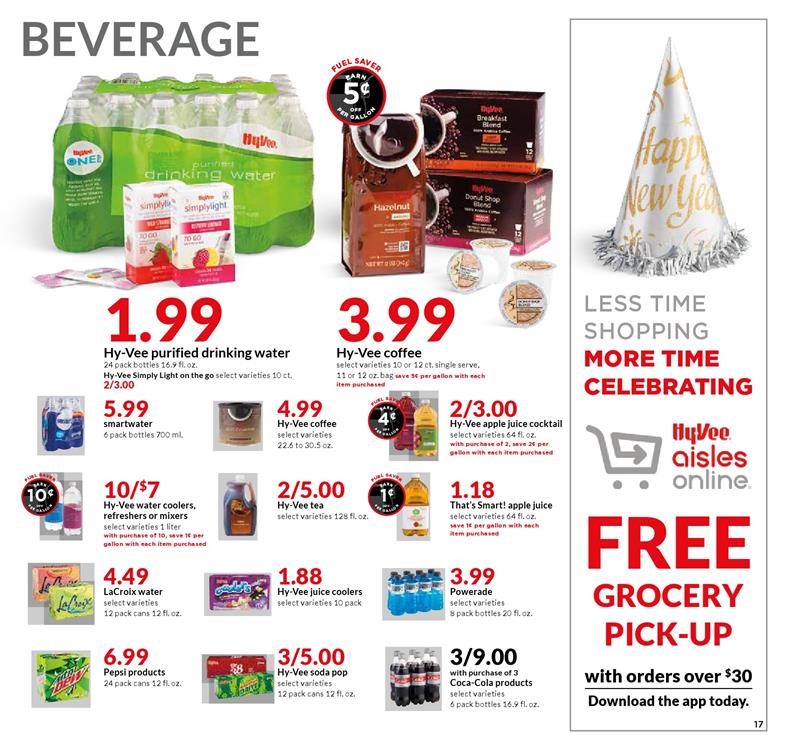 Hy-vee Ad page 17
