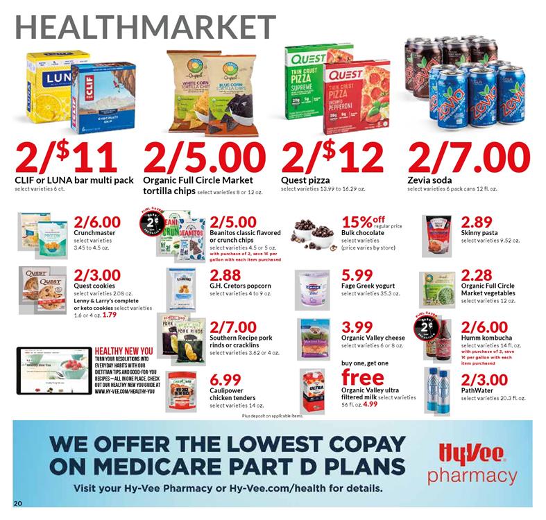 Hy-vee Ad page 20