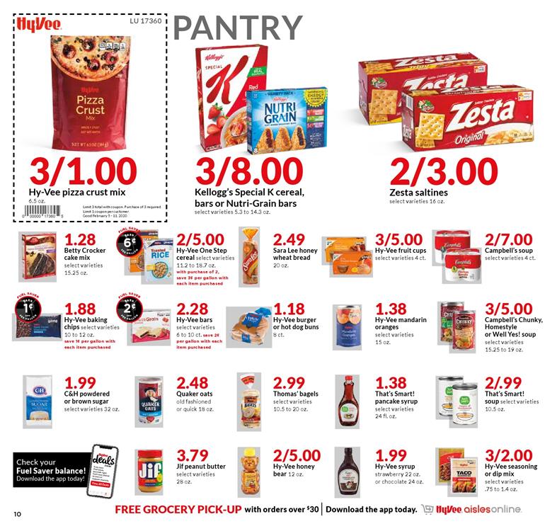 Hy-vee Ad page 10
