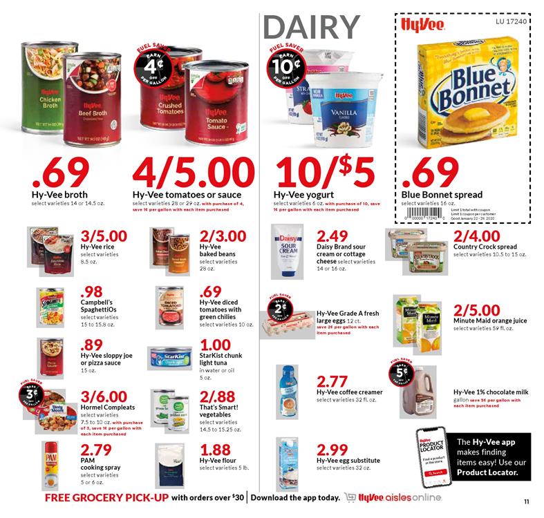 Hy-vee Ad page 11
