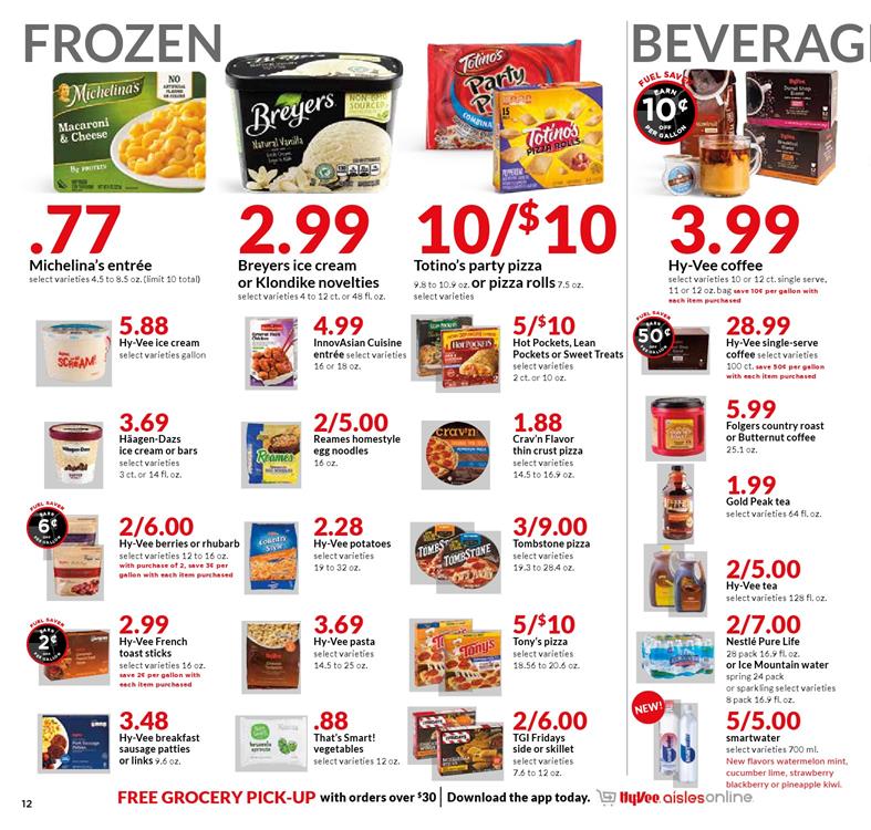 Hy-vee Ad page 12