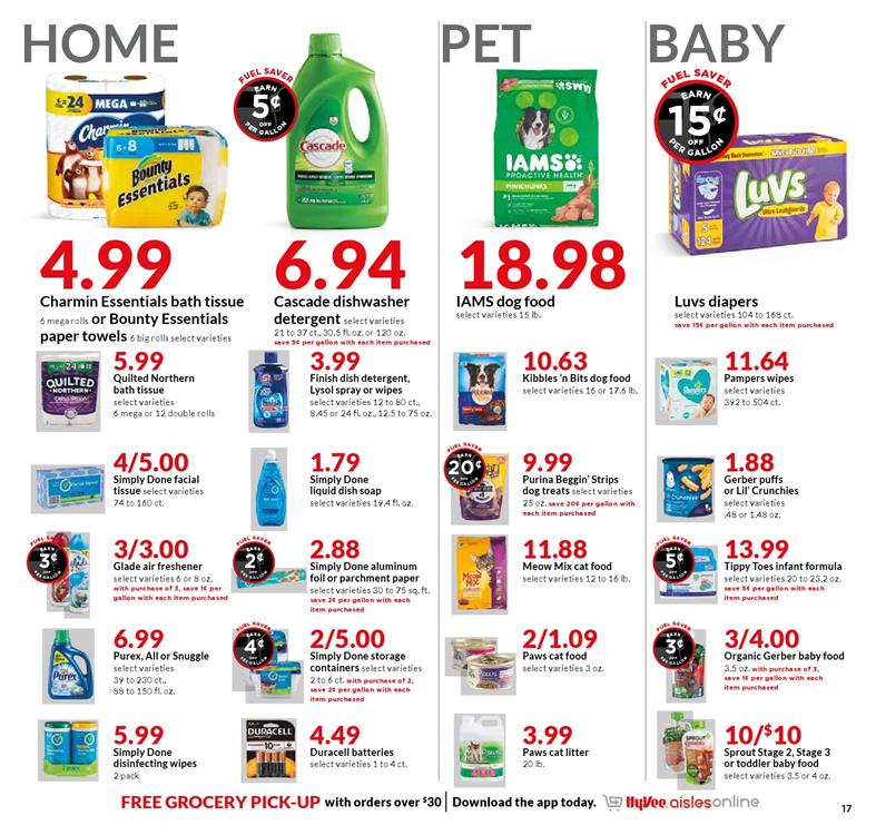 Hy-vee Ad page 17