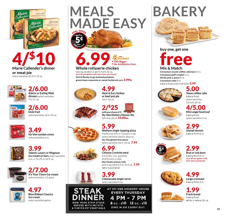 Hyvee Weekly Ad Jan 8 - 14, 2020 page 13