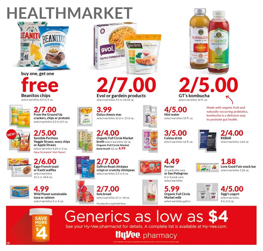 Hyvee Weekly Ad Jan 8 - 14, 2020 page 16