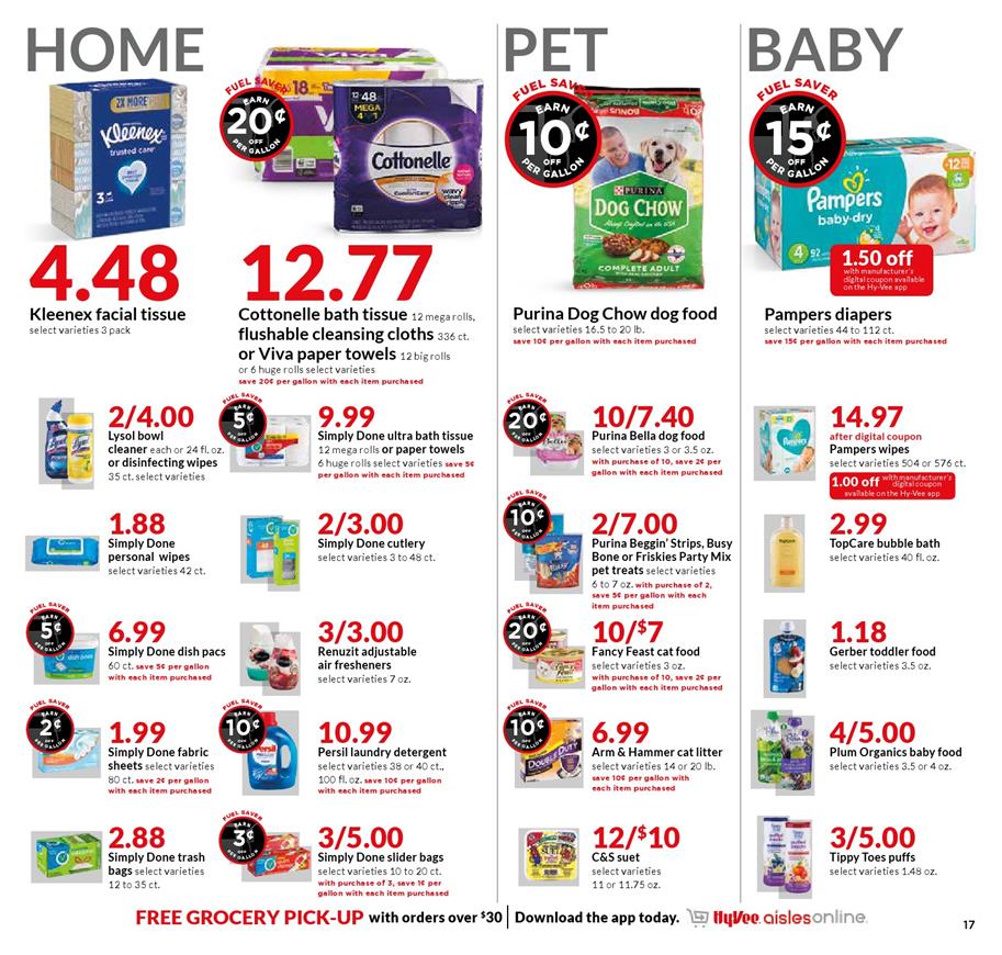 Hyvee Weekly Ad Jan 8 - 14, 2020 page 17