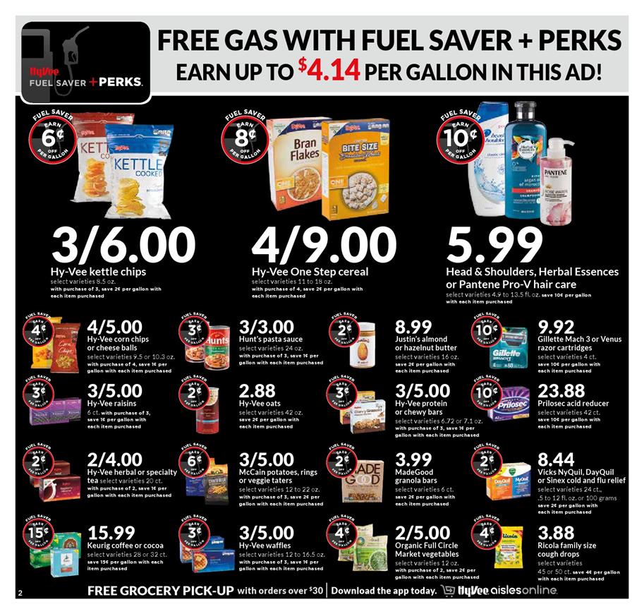 Hyvee Weekly Ad Jan 8 - 14, 2020 page 2
