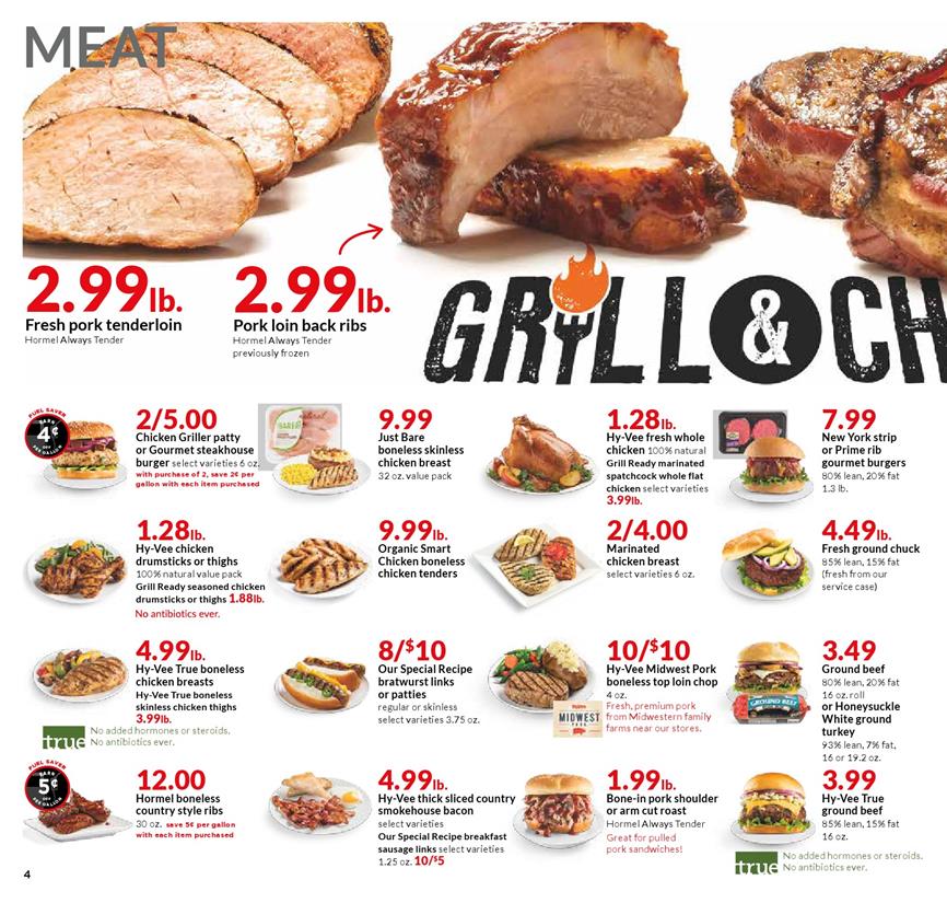 Hyvee Weekly Ad Jun 12 - 18, 2019 page 4