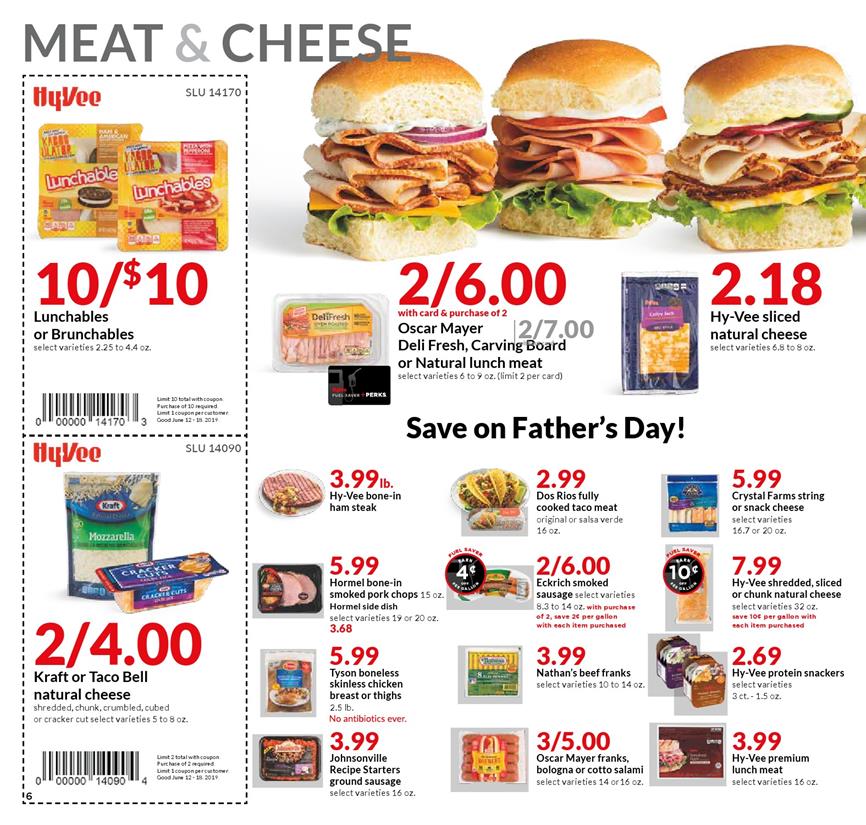 Hyvee Weekly Ad Jun 12 - 18, 2019 page 6