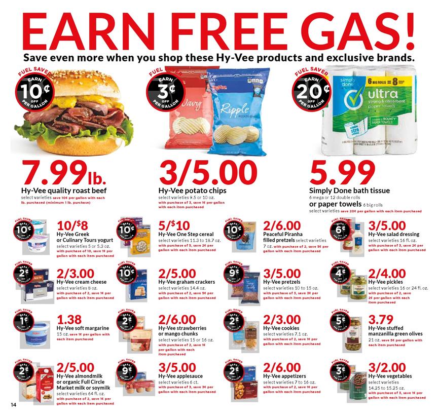 Hyvee Weekly Ad Jun 19 - 25, 2019 page 14