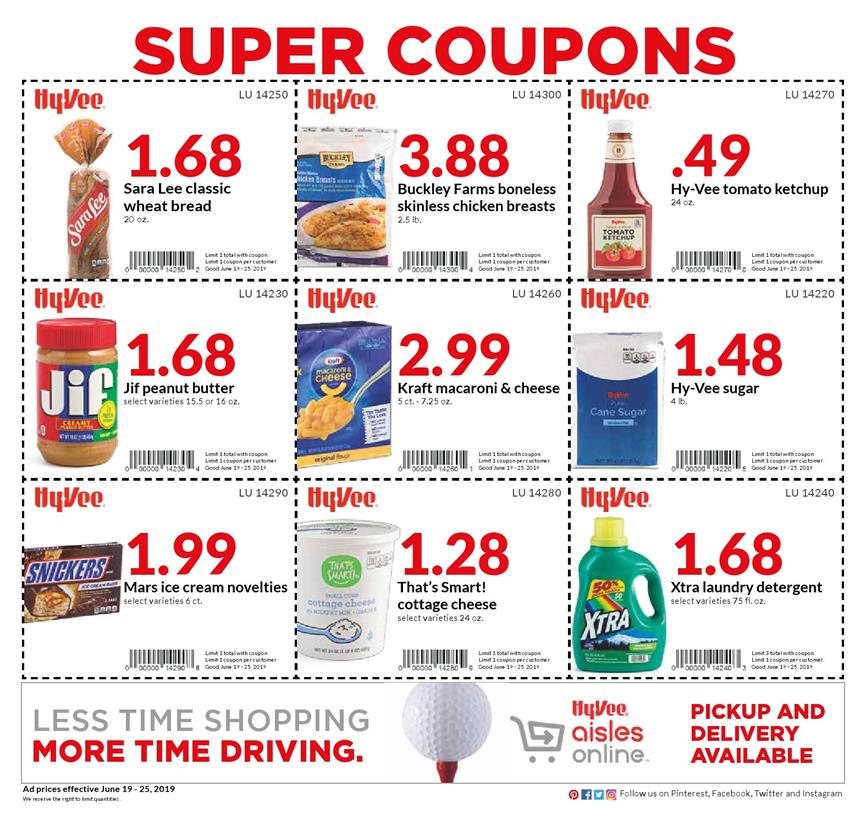 Hyvee Weekly Ad Jun 19 - 25, 2019 page 20