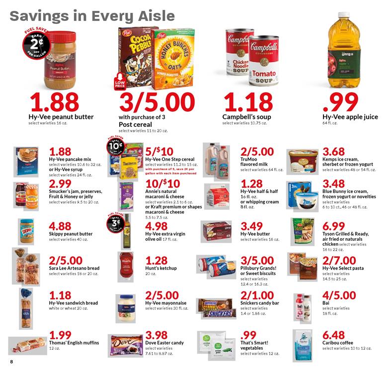 Hy-vee Ad page 8